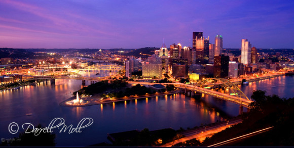 Twilight at Three Rivers Twilight at Three Rivers