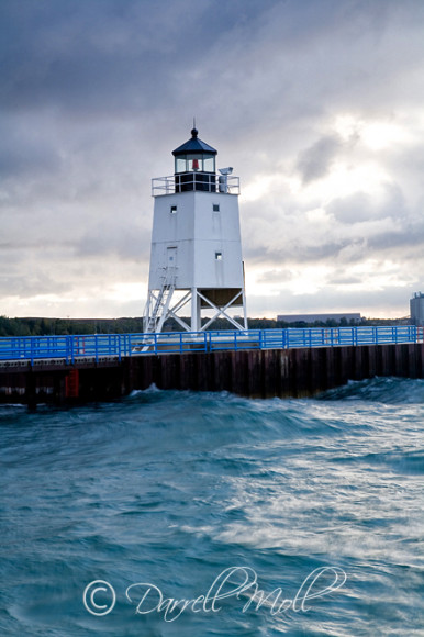 Chalevoix South Pier Light