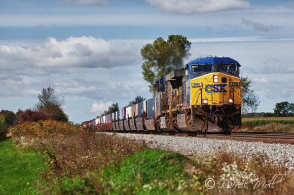 CSX Line Heading into Willard