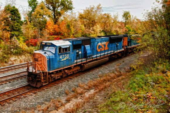 CSX Line Heading into Willard