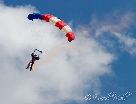 Patriotic Skydiver