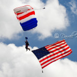 Patriotic Skydiver