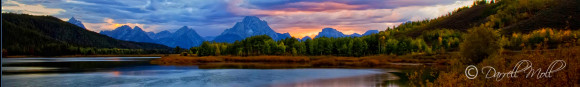 Sunset Ox Bow Bend-Grand Tetons, WY