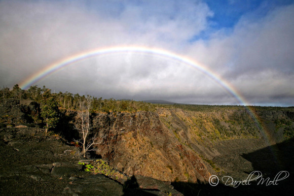 Rainbow & Lava Caldera