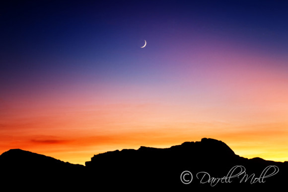 Sunset Moon
