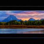 Tetons From Ox Bow Ben