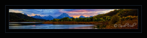 Tetons From Ox Bow Ben