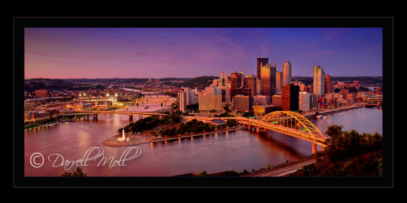 Twilight at Three Rivers