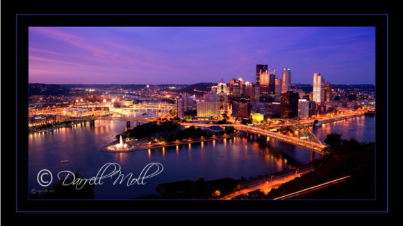 Twilight at Three Rivers