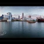 Downtown Cleveland at Sunrise