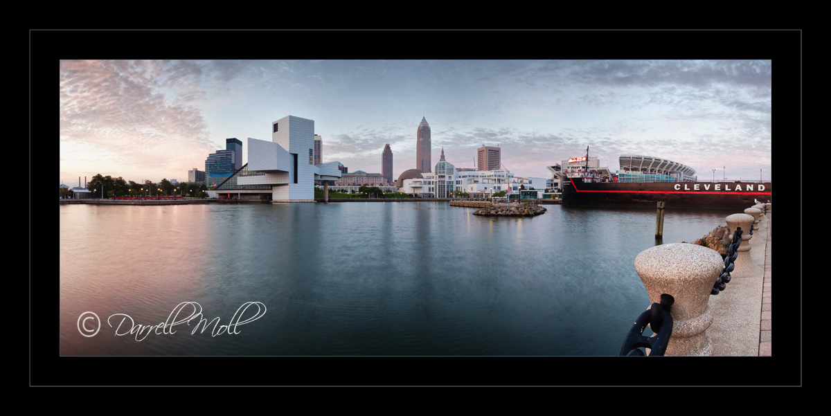 Downtown Cleveland at Sunrise